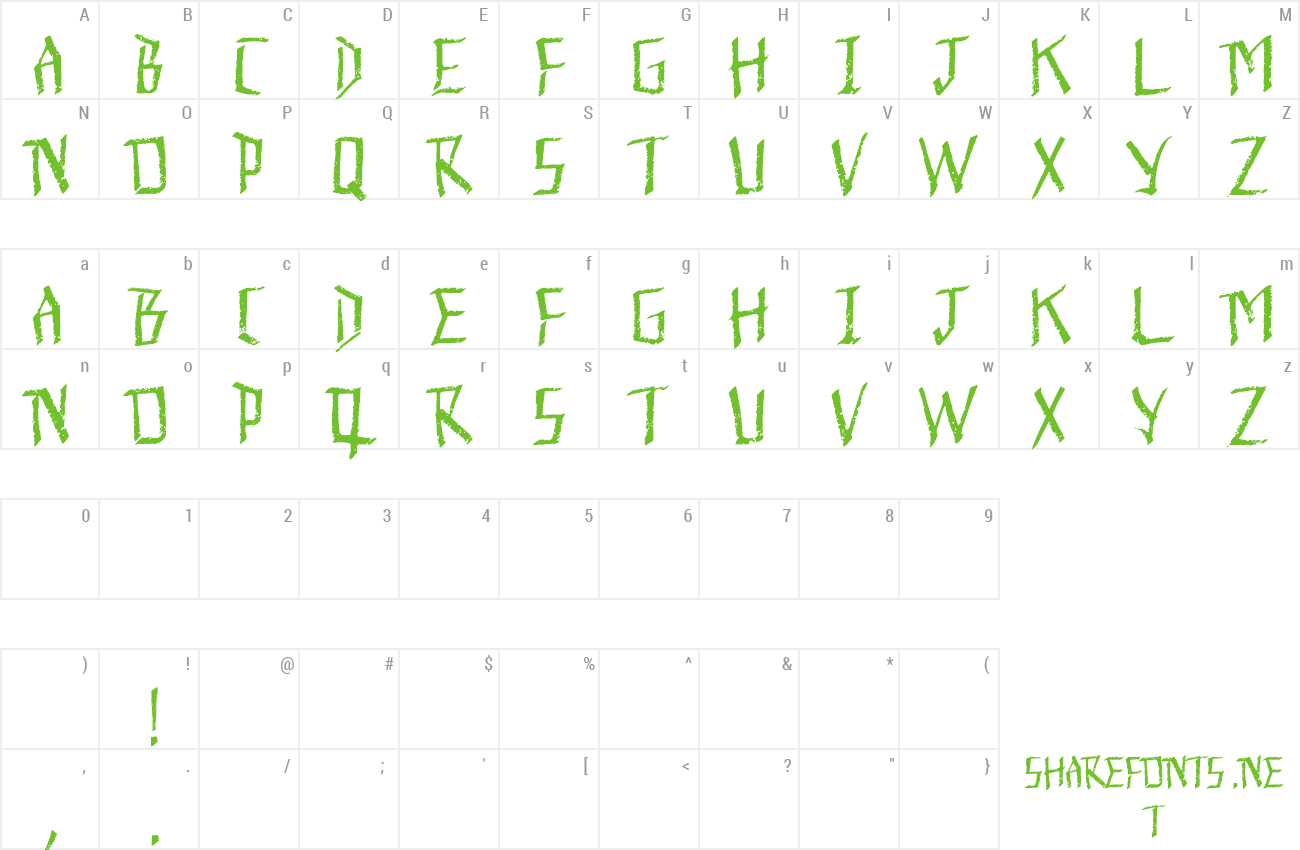 Font Quick Pick Your Hat preview
